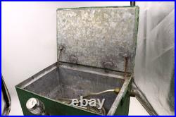 Vintage Metal Jockey Box Coil System Cooler Metal With Schmidts Tap Handle Vintage Metal Jockey Box Coil System Cooler Metal With Schmidts Tap Handle
