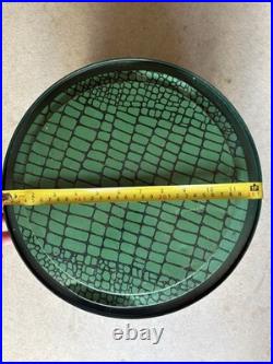 Vintage Metal Round Cooler Ice Chest Refriger-all Retro