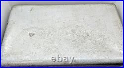 Vintage Miller High Life Cronstroms Beer Ice Chest Metal Aluminum Cooler