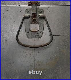 Vintage Miller High Life Cronstroms Beer Ice Chest Metal Aluminum Cooler