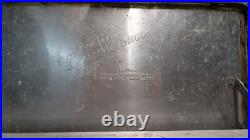 Vintage Miller High Life Cronstroms Beer Padded Ice Chest Metal Aluminum Cooler