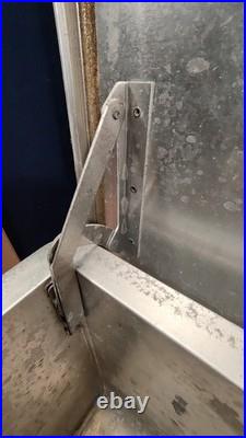 Vintage Miller High Life Cronstroms Beer Padded Ice Chest Metal Aluminum Cooler