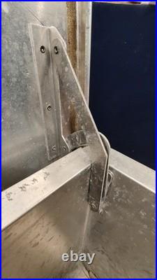 Vintage Miller High Life Cronstroms Beer Padded Ice Chest Metal Aluminum Cooler