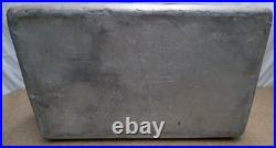 Vintage Miller High Life Cronstroms Beer Padded Ice Chest Metal Aluminum Cooler