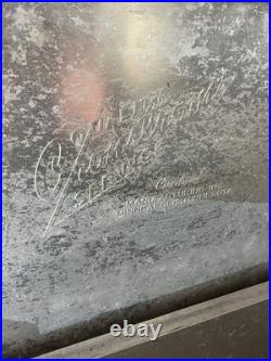 Vintage Miller High Life Metal Aluminum Padded Top Cooler Cronstrom's