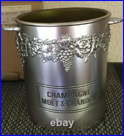 Vintage Moet Chandon Champagne Bucket Cooler 1960s Great Condition NEW OLD STOCK