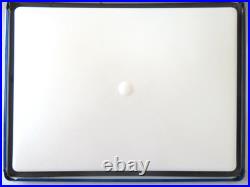 Vintage Montgomery Ward Metal Cooler Blue with White Script Logo