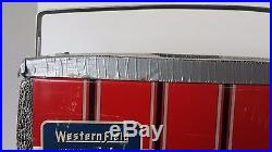 Vintage Montgomery Wards Western Field Aluminum Metal Cooler Ice Chest