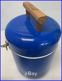 Vintage Pabst Blue Ribbon Advertising Metal Beer Cooler withStyrofoam Liner