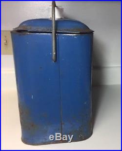 Vintage Pepsi Cola Cooler Soda Pop Picnic Cooler Bottle Cooler Embossed Metal