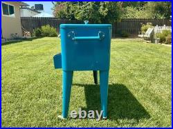 Vintage Pepsi-Cola Metal Cooler Outdoor Vintage Pepsi-Cola Metal Cooler Outdoor