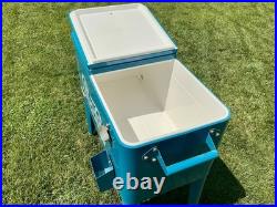 Vintage Pepsi-Cola Metal Cooler Outdoor Vintage Pepsi-Cola Metal Cooler Outdoor