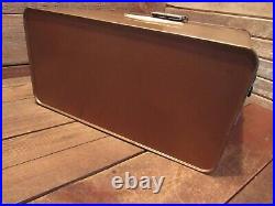 Vintage RARE Metal Picnic Cooler Thermaster Poloron Ice Chest 50s Retro Camping