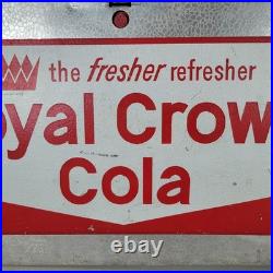 Vintage RC Royal Crown Cola Metal Double Sided Cooler Ice Chest Bottle Opener