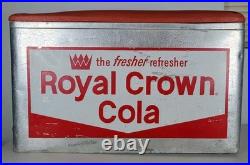 Vintage RC Royal Crown Cola Metal Double Sided Cooler Ice Chest Bottle Opener