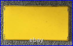 Vintage ROYAL CROWN COLA Yellow METAL COOLER + Bottles Ice Chest ORIG TRAY