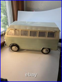 Vintage-Replica -1960's Volkswagon Van Large Capacity Metal Ice Chest- 2 Handles
