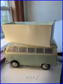 Vintage-Replica -1960's Volkswagon Van Large Capacity Metal Ice Chest- 2 Handles Vintage-Replica -1960's Volkswagon Van Large Capacity Metal Ice Chest- 2 Handles