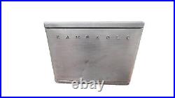 Vintage Retro Rare Kampkold Polished Aluminum Ice Chest Cooler & Folding Tray