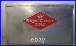 Vintage Royal Crown Cola Picnic Advertising Metal Cooler Ice Chest Diamond Logo