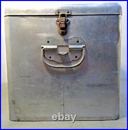 Vintage Royal Crown Cola Picnic Advertising Metal Cooler Ice Chest Diamond Logo