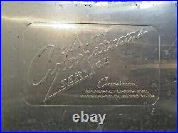 Vintage Royal Crown Cola Picnic Advertising Metal Cooler Ice Chest Diamond Logo