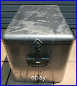 Vintage Royal Crown RC Cola Picnic Advertising Metal Cooler Ice Chest