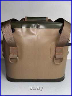 Vintage Rtic Soft Lunchbox Artic Cooler Tan Green Orange NWOT