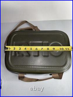 Vintage Rtic Soft Lunchbox Artic Cooler Tan Green Orange NWOT