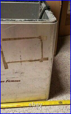 Vintage SCHLITZ BEER Metal ALUMINUM Cooler Ice Chest