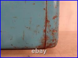 Vintage STORZ Beer Advertising Metal Cooler Ice Chest Cronstroms Refreshing