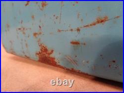 Vintage STORZ Beer Advertising Metal Cooler Ice Chest Cronstroms Refreshing