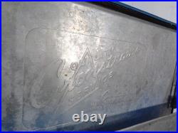 Vintage STORZ Beer Advertising Metal Cooler Ice Chest Cronstroms Refreshing