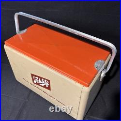 Vintage Schlitz Metal Cooler