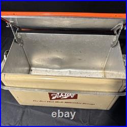 Vintage Schlitz Metal Cooler