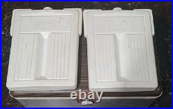 Vintage Sears TED WILLIAMS Aluminum Ice Chest Cooler 50 Quart Capacity