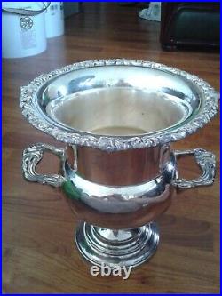 Vintage Silver Plated Sheridan Ice Champagne Bucket EXCELLENT CONDITION