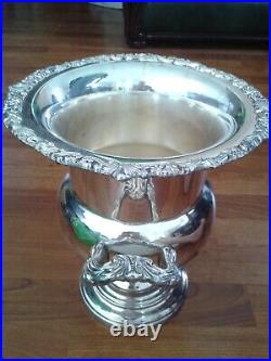 Vintage Silver Plated Sheridan Ice Champagne Bucket EXCELLENT CONDITION