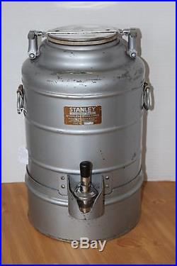 Vintage Stanley Insulated Water Cooler With Spigot Stainless Steel Liner