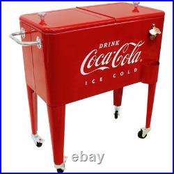 Vintage Style Coca-Cola Cooler, 60 Quart