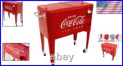 Vintage Style Coca-Cola Cooler, 60 Quart