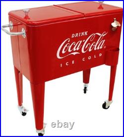 Vintage Style Coca-Cola Cooler, 60 Quart