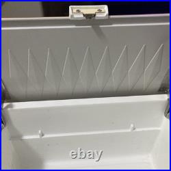 Vintage TED WILLIAMS Aluminum Ice Chest Cooler WithLatch 40 QT. WithWater Jug