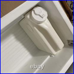Vintage TED WILLIAMS Aluminum Ice Chest Cooler WithLatch 40 QT. WithWater Jug