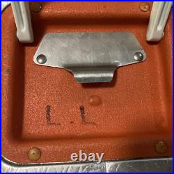 Vintage TED WILLIAMS Aluminum Ice Chest Cooler WithLatch 40 QT. WithWater Jug