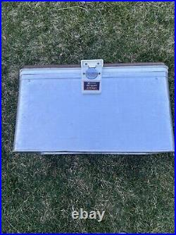 Vintage Ted Williams Large Locking 40qt Ice Chest Cooler Sears & Roebuck