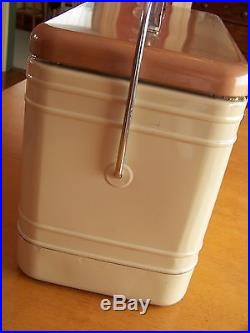 Vintage Therm A Chest Zinc Lined Cooler Ice Chest Box RARE NOS Original Box