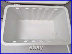 Vintage Thermos Metal Latch Cooler Ice Chest 1970's Red Large 131321