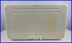 Vintage Thermos Metal Light Green Camping Cooler 22x13x14 43 Qt NICE