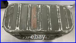 Vintage U. S. Military Landers Frary & Clark Metal Insulated Food Storage Cooler Vintage U. S. Military Landers Frary & Clark Metal Insulated Food Storage Cooler